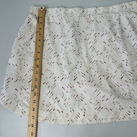 Calia by Carrie Underwood Printed Skort XL Cream Athletic - Picture 8 of 10